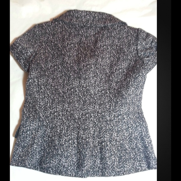 NWT Theory Cotton Blend Dotted Blazer Size 0 - Picture 2 of 4